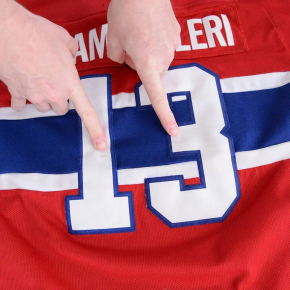 Vintage Reebok Nhl Montreal Canadiens #13 Cammalleri Red And Blue  Home Jersey - Picture 16 of 16